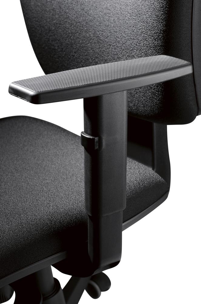 Drehstuhl Solid 1 VSDS1 Stoff 100% Polyester schwarz Produktbild img4 L