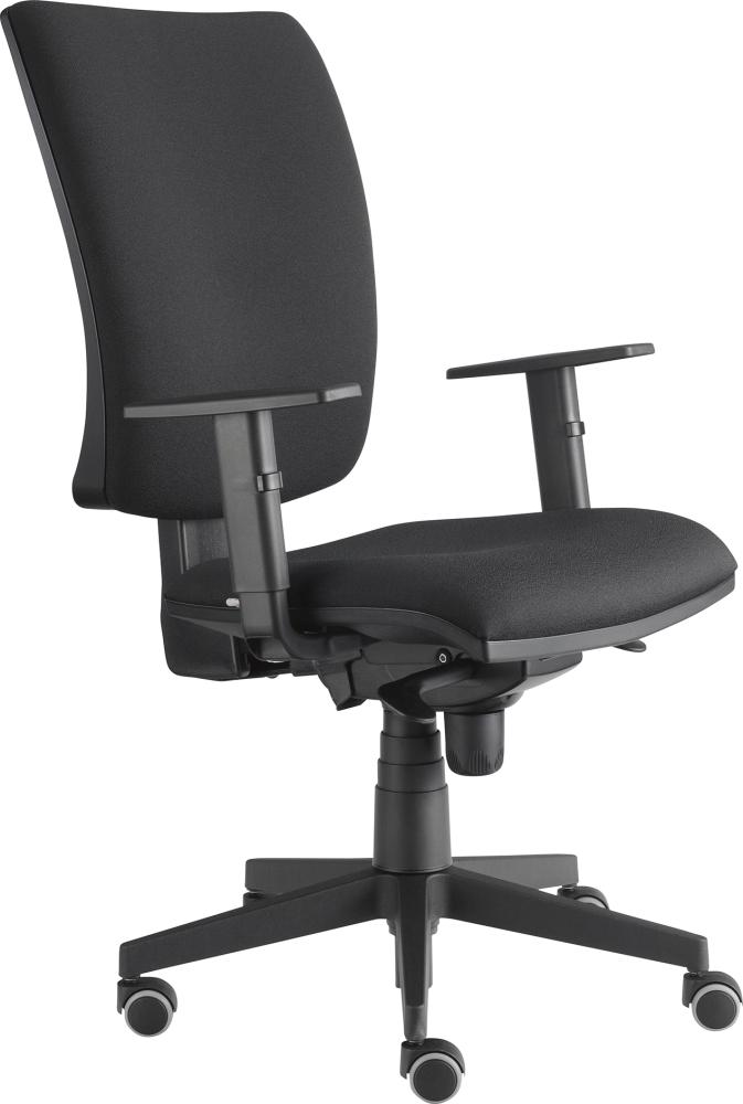 Drehstuhl Solid 1 VSDS1 Stoff 100% Polyester schwarz Produktbild img3 L