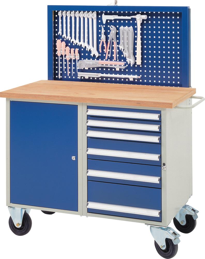Werkstattwagen VVM-1.2 kpl., mit vers. Wkz.wand Produktbild img1 L
