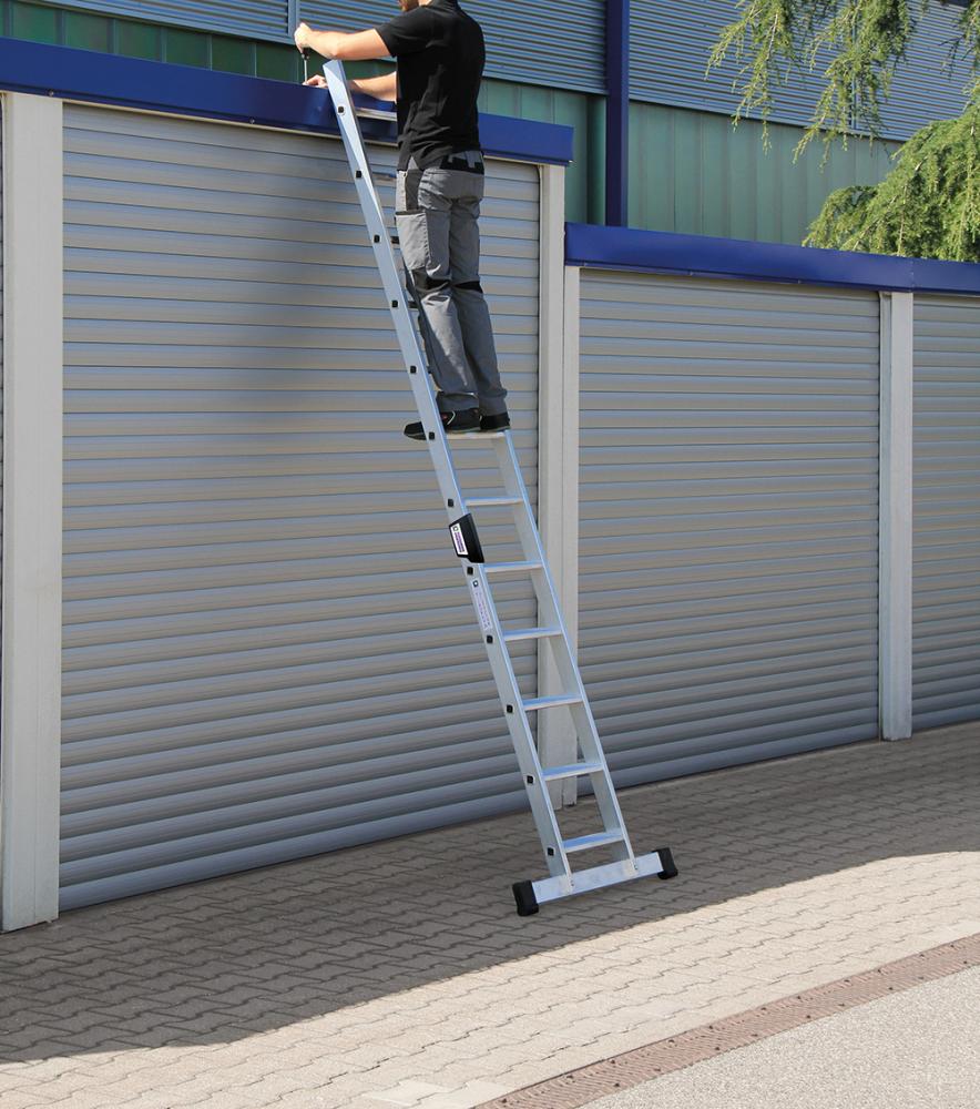 Stufen-Anlegeleiter mit Standard-Traverse Produktbild img1 L