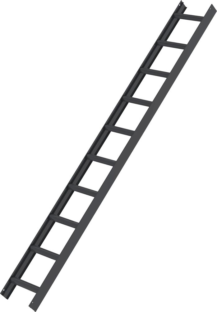 Dachleiter 10 Sprossen anthrazitgrau Produktbild img1 L