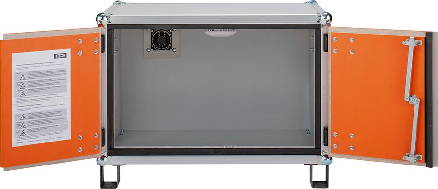 Akku-Lagerschrank 8/5 mit Stapelfüßen Produktbild img3 L