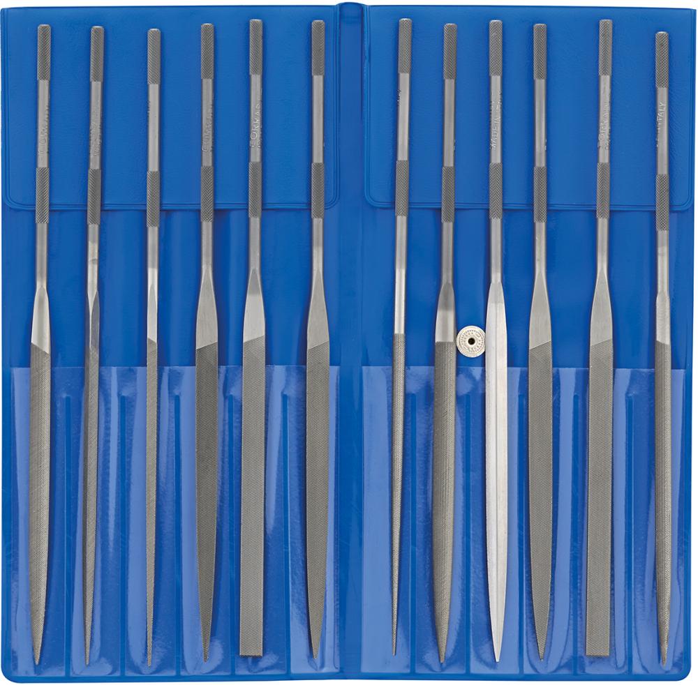 Nadelfeilen-Satz Präzision 200mm Hieb 0 12-teilig PFERD Produktbild img1 L