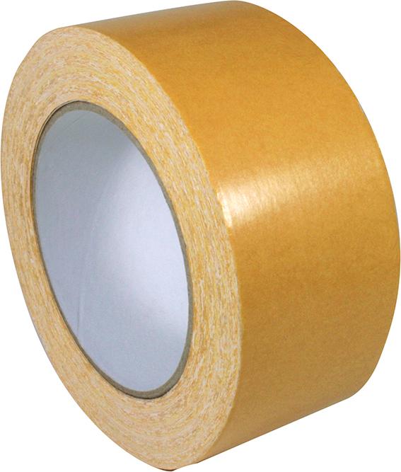 Doppelseitiges Verlegeband weiß 50mmx25m Synthesekautschuk Produktbild img1 L