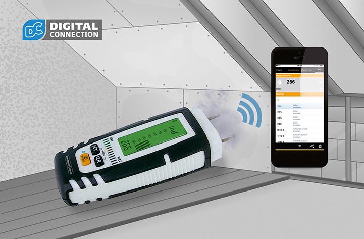 Feuchtigkeitsmessgerät DampMaster Compact Plus Laserliner Produktbild img6 L