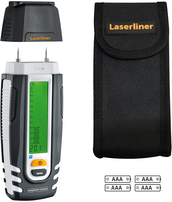 Feuchtigkeitsmessgerät DampFinder Compact Plus Laserliner Produktbild img2 L