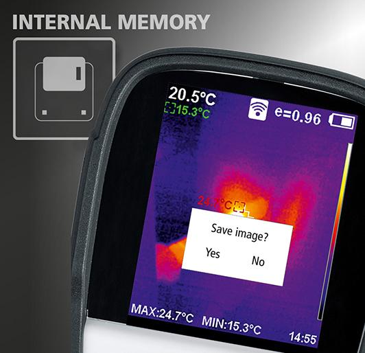 Wärmebildkamera ThermoCamera Connect Laserliner Produktbild img8 L