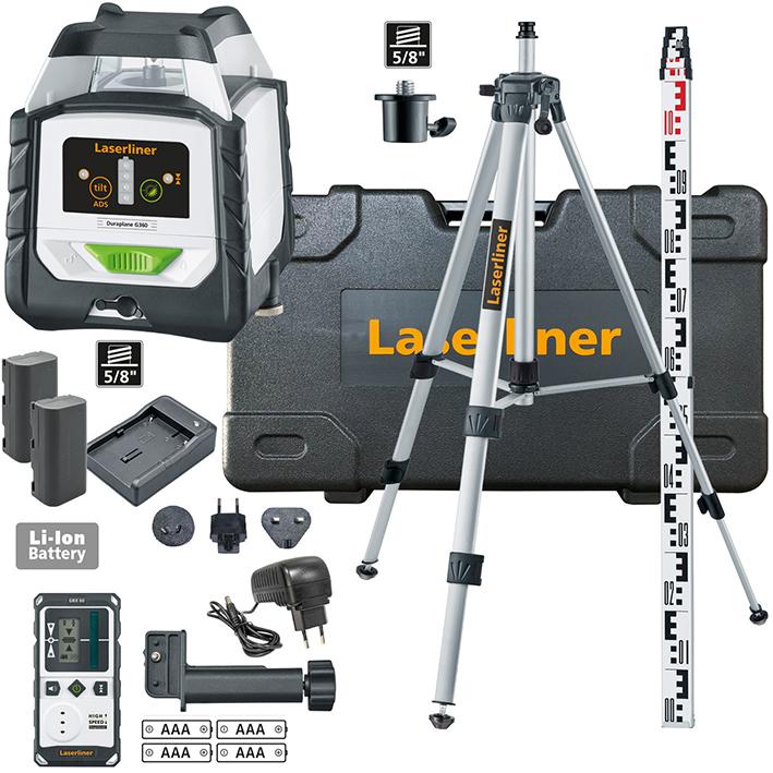 Rotationslaser-Set Duraplane G360 Set 175cm Laserliner Produktbild img1 L