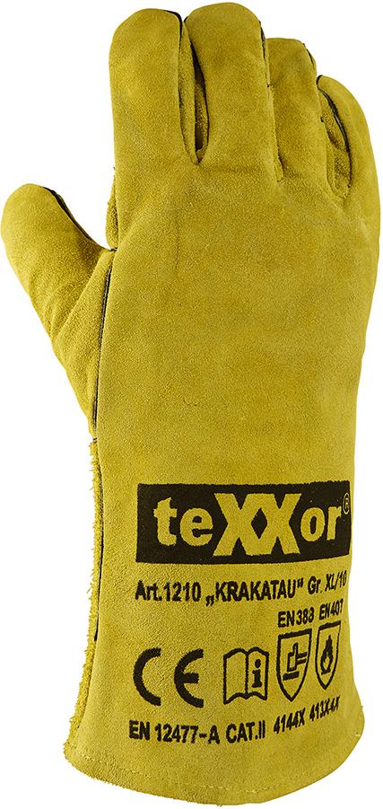 Schweißer-Handschuh Spezial 340mm Gr. 10,5, 5-finger Produktbild img1 L