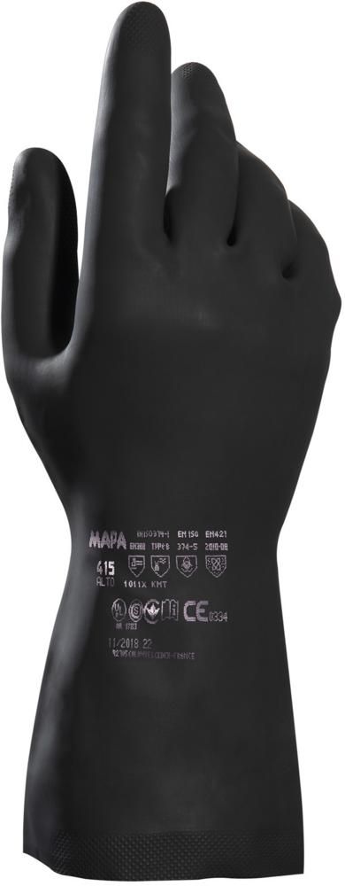 Chemikalien-Schutzhandschuh Alto 415 Produktbild img1 L