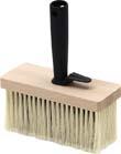 Deckenbürste 17x7cm Kunstborste Holzkörper Produktbild img1 L
