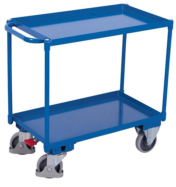 Tischwagen 400kg, Stahl, thermopl. Gummireifen Produktbild img1 L