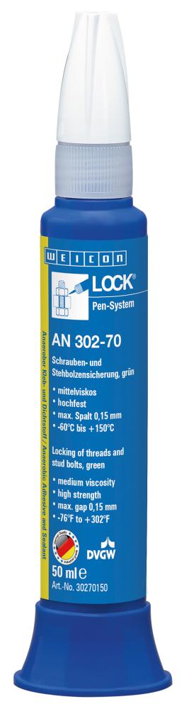 Schrauben- und Stehbolzensicherung 50ml hochfest AN 302-70 Produktbild img1 L
