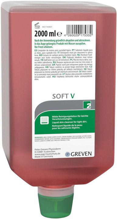 Reinigungslotion Soft V 2,0 l Weichflasche Produktbild img1 L