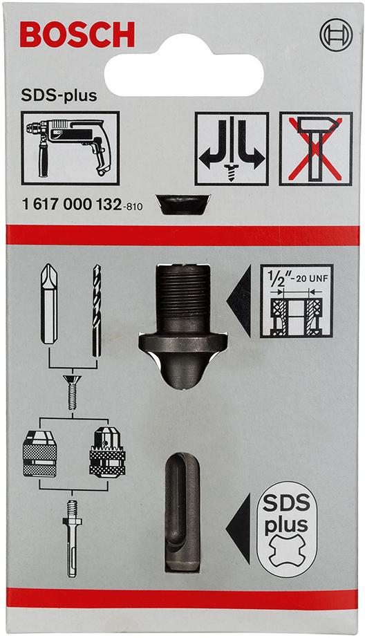 Bohrfutteraufnahme SDS-plus mit Schraube 1/2"x20 BOSCH Produktbild img2 L