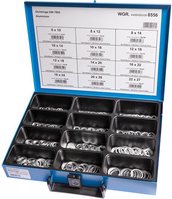Sortiment Dichtringe DIN 7603 Aluminium Produktbild img1 L