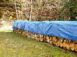 Gewebeplane 3x4m blau mit Metallösen, 130 g/m² Produktbild img2 S