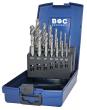 Maschinengewindebohrersatz HSS-E 14-tlg. M3-M12 RSP 40° + Bohrer Grünring Produktbild img1 S