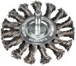 Zopf-Rundbürste Stahl 75mm Schaft 6mm Produktbild img1 S