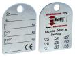 Tragkraft-Plakette für Anschlagketten - McBULL® Ausführung Produktbild img1 S