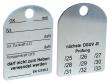 Zurrkraft-Plakette für Zurrketten - neutrale Ausführung Produktbild img1 S