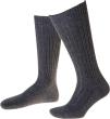 Berufssocke Gr. 41-42 60 % Schurwolle, 40 % Polyester, grau Produktbild img1 S