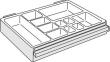 SL-Magazin Typ 6-3 B357xT255xH435 mm mit 6 Schubladen 250-3 Produktbild img2 S