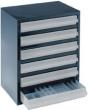 SL-Magazin Typ 6-3 B357xT255xH435 mm mit 6 Schubladen 250-3 Produktbild