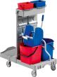 Reinigungswagen Poly II 970x680x1110 2x15l Produktbild img1 S