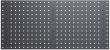 Lochplatte B991xH457 mm anthrazit RAL 7016 Produktbild