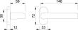 Türgriff 1313G/55 Aluminium Liverpool Produktbild img2 S
