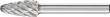Hartmetall-Frässtift Produktbild img3 S