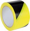 PVC-Warnmarkierungsband 60mmx66m gelb/schwarz selbstklebend Gerlinger Produktbild