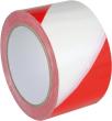 PVC-Warnmarkierungsband 60mmx66m rot/weiss selbstklebend Gerlinger Produktbild