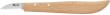 Entgrat-/ Kerbschnitzmesser mit Holzheft 140mm FORTIS Produktbild img1 S