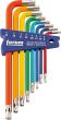 TORX-Kugelkopf-Winkelschraubend.-S. 8-tlg. farbig lackiert Produktbild img1 S