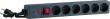 Steckdosenleiste 6-fach H05VV-F3G1,0 1,4m IP20 mit Überspannungsschutz Hedi Produktbild img1 S