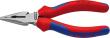 Spitz-Kombinationszange poliert mit Mehrkomponenten-Griffen 145mm KNIPEX Produktbild img1 S