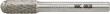 HM-Frässtift, 6-mm-Schaft, Kugelzylinderform WRC (Walzenrund), Zahnung C Produktbild img3 S