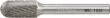 HM-Frässtift, 6-mm-Schaft, Kugelzylinderform WRC (Walzenrund), Zahnung C Produktbild img4 S