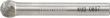 HM-Frässtift, 6-mm-Schaft, Kugelform KUD, Zahnung C Produktbild img3 S