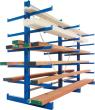 Doppelseitiges Kragarmregal META MULTISTRONG ST Produktbild img1 S