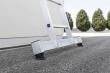 Sprossen-Anlegeleiter, rutschfester Leiterschuh und nivello®-Traverse Produktbild img1 S