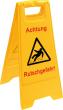 Warnschild Rutschgefahr signalgelb Produktbild img1 S