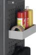 Ablagewanne B300xT125xH65mm für Seitenwand Produktbild img2 S
