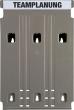 Grund-Modul "Flat" fuer Wandsortierer 58 x 240 x 392 mm hellgrau Produktbild img1 S