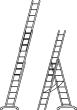 Mehrzweckleiter, dreit. 604718 Produktbild img3 S